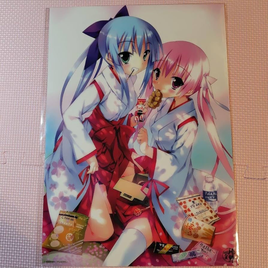 Amazon.co.jp: 絵師100人展 A3クリアポスター かんなぎれい